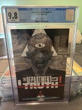 Department of Truth 1 CGC 9.8 Variant Cover C Comic Hero Exclusive Variant 2020 picture