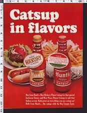 1965 Vintage Print Hunt's Catsup USA picture
