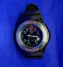 G-Shock Baby-G Bga-101 Digital-Analog Quartz Women Casio Watch Vintage Pre-own picture