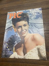 PIC 10/10/1944-Mary Anderson cover-Jimmy Durante-roller skating-Cheesecake pi... picture