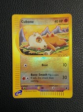 Cubone 103/165 Reverse Holo Expedition 2002 English e-Reader Pokemon Card picture