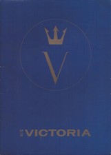 Vintage Incres Cruise Line Magnificent M/S Victoria Brochure Passenger List 1970 picture