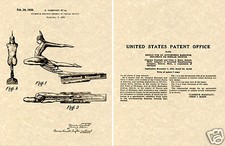 1935 PONTIAC CHIEF HOOD ORNAMENT PATENT Art Print READY TO FRAME GM CAP picture