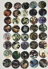 Vtg 1996 Star Wars Tazos Walkers Pogs British Food Trilogy Set 1-39, 50  picture