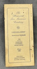 HOMESTEAD FIRE INSURANCE Co Baltimore MD Advertising Portfolio Organizer Vintage picture