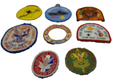 BSA Boy Scouts lot 8 patch vintage OKHC Patriots Pt Mecklenburg Eagle more picture