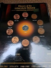 THE HISTORY OF THE LINCOLN PENNY - CENTENNIAL EDITION THE FRANKLIN MINT picture