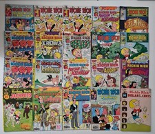 Richie Rich Comics Lot ☆20 #1-44 NM- FN Ernie Colon 1971-90 Bronze Copper Age picture