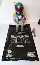 Compound x Ron English Ironskin Grin Figure Made by Monsters Boba Fett picture