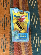 Disney Pixar Hasbro 2001 Monsters Inc Scream Canister Voice Recorder NEW picture