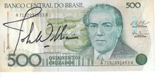 JOHN WILLIAMS MUSICAL COMPOSER - RARE HAND SIGNED FOREIGN BANK NOTE COA-