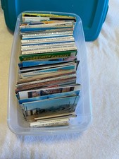 290+ Vintage Post Cards & Post Card albums US states & wilderness linen & Glossy picture