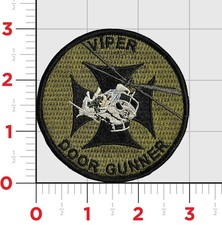 Official HMLA-169 Vipers Door Gunner Shoulder Patch picture