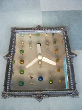 Vintage Antimony Embossed Work Unique Solid Handcrafted Mirror picture