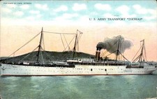 U.S. Army transport ship Thomas  c1900s-10s Vintage Postcard picture