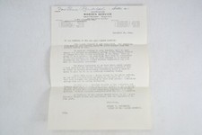 WWII Ephemera, 1944 Letter, San Fran Warden Service & Mayor to a Mrs. Randolph picture