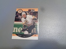 1990-91 Pro Set Hockey Card Bob Sweeney Boston Bruins #15 picture