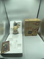Disney Mickey Bobble Sleuth Figurine Signed Noble Limited 500 Epcot 2002 Box picture