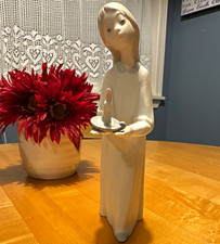 LLADRO “GIRL WITH CANDLE”Retired Matte Finish 8” figurine handmade in Spain picture