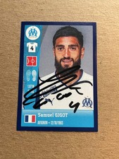 Samuel Gigot, France 🇫🇷 Olympique Marseille 2023 Panini hand signed picture