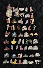 Assorted Disneyland Hidden Mickey Pins - Authentic picture