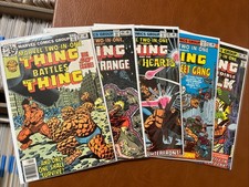 Marvel Two-in-One Run 5: VG/FN to FN+ #46-50 Marvel Comics 1979 $8 Ship picture