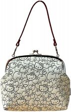 Sanrio Hello Kitty Metal Clasp Handbag Black Apple 25cm Japan Limited Kawaii picture