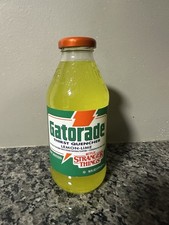 Limited Edition Gatorade X Stranger Things 1987 Hawkins GLASS BOTTLE picture