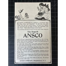 Antique 1912 Ansco Camera Print Ad picture