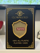 Supreme Gold Foil Playing Cards picture