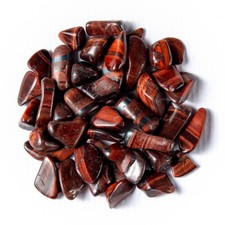 1/4 lb Tumbled Red Tigers Eye Gemstone Crystals 40-65 Stones Gem Rock Specimens picture