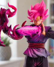 Goku Black Super Saiyan Rose Figure 38cm 15in Dragon Ball Anime Statue Gift picture