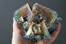 Massive Large Cabinet Rainbow Bismuth Perfection Crystals Minerals Colorful picture