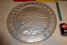 VINTAGE ANTIQUE ORIGINAL PARAMOUNT PICTURES TIME SQUARE  NEW YORK METAL DS SIGN picture