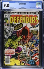 Defenders #40 CGC 9.8 WP NEW SLAB Valkyrie New Costume Red Guardian 1976 🚀 picture