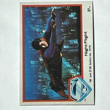 Night Flight - 1978 Topps Superman the Movie #37 picture