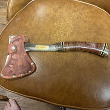 Vintage ESTWING.Hatchet/ Leather Sheath. Good picture