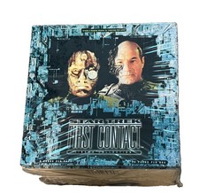 1996 Fleer SkyBox Star Trek First Contact Cinema Factory Sealed 36 Packs picture