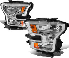 Halogen Headlights Assembly for 2015-2017 Ford F150 13Th Gen picture