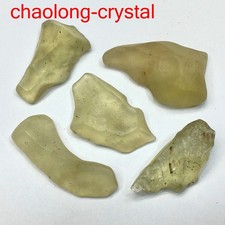 200Ct 10PCS Natural Libyan Desert Glassy Tektite Impact Specimen Gold Meteorite picture