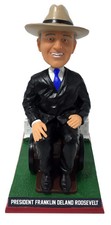 Franklin Delano Roosevelt  White House Base Wheelchair President Bobblehead picture