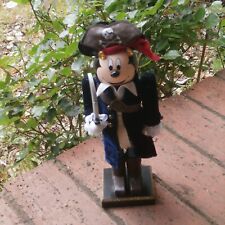 Disney Large Pirate Mickey Mouse Nutcraker Disney Parks picture