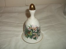Royal Botanic Gardens Wildflower Bells JUNE IRIS Danbury Mint Summer picture