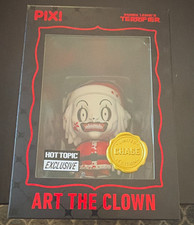 Thrilljoy Pix  Terrifier Art the Clown Chase Bloody Santa Hot Topic Exclusive picture