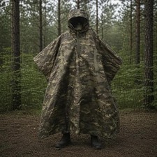 Anti-thermal imaging (anti-drone) raincoat DOUBLE-SIDED SPRING-SUMMER 🇺🇦 picture