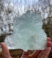 Icy Green Halite Specimen – Exceptional Luster picture
