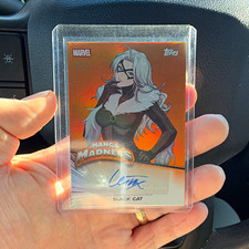Topps 2026 Marvel Neon Black Cat Manga Madness Autograph MMA-8 /25 Leirix picture