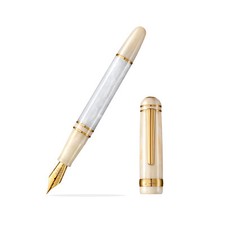 Laban 325 Fountain Pen in Snow - Broad Point - NEW in Original Box picture