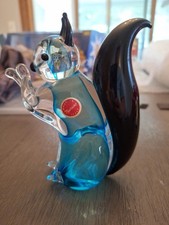 Vintage Murano Squirrel Art Glass Figurine By Archimede Seguso- Has Sticker picture