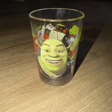 McDonald's Shrek the Third 2010 Collectible Glass Dreamworks - Shrek & Donkey picture